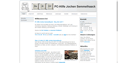 Desktop Screenshot of pc-hilfe-semmelhaack.de