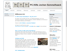 Tablet Screenshot of pc-hilfe-semmelhaack.de